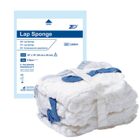 Compresa de laparotomía radiopaca