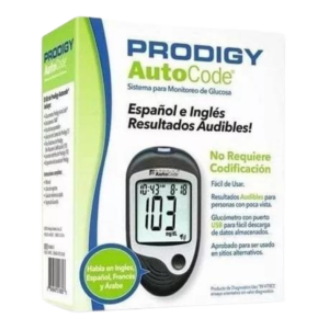 Glucometro Audible Prodigy Kit