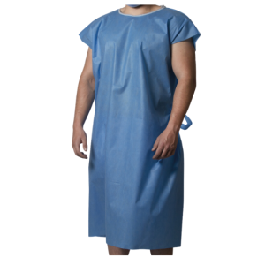 Bata para paciente adulto