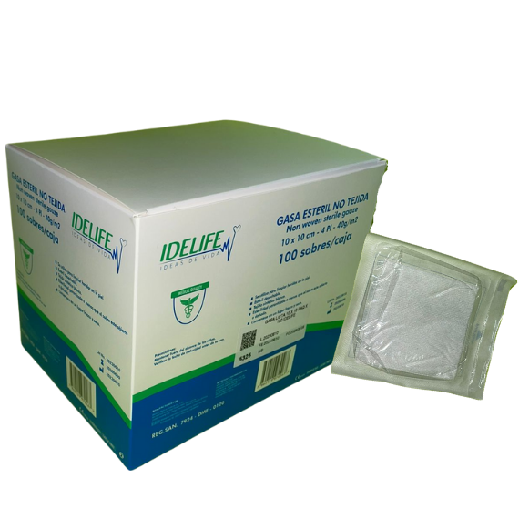 Gasa Lista Esteril 10 x 10 cm unidad