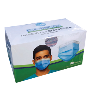 Mascarilla Quirúrgica de 3 Pliegues