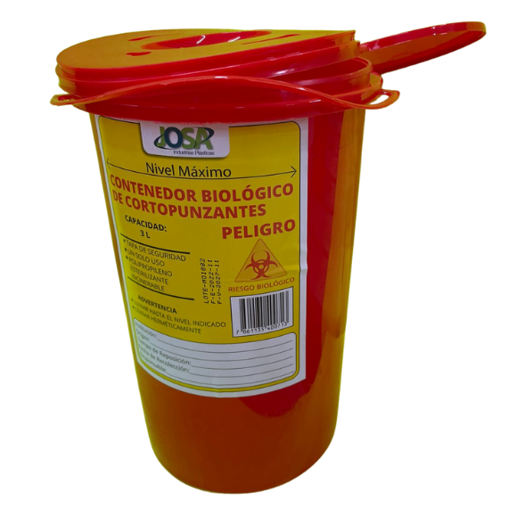 Recolector cortopunzante de 3 litros JOSA