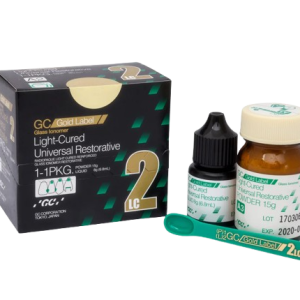 Ionómero de vidrio de fotocurado fuji gold label 2 lc