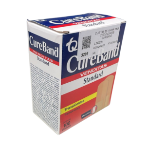 Curitas Estándar CureBand Caja x 100 Color Piel