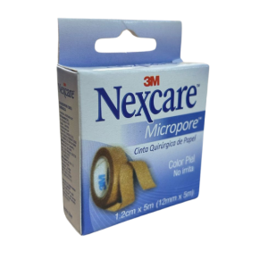 Esparadrapo Micropore Piel Nexcare 12mm x 5m 3M