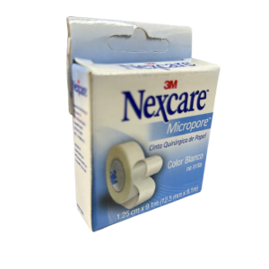 Esparadrapo Poroso Blanco Nexcare 12mm x 9.1m 3M