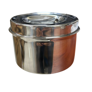 Porta Algodonero Acero Inoxidable 300ml