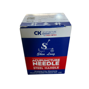 Agujas de Acupuntura Caja de 100 Unidades