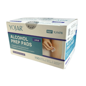 Alcohol Pre Pad Large Caja de 100 Unidades