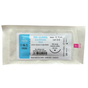 Sutura Seda Negra No Absorbible