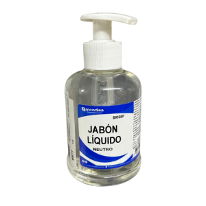 Jabón Líquido Neutro 250ml con Atomizador Incodisa