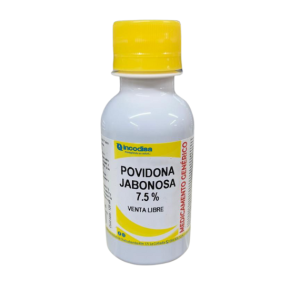 Povidona Jabonosa 7.5% 120ml Incodisa