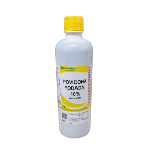 Povidona Yodada 10% en presentación de 500ml