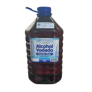 Alcohol Yodado Galón Solución Tópica Paracelso