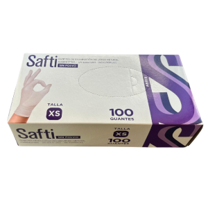 Guante de Examinación Látex Extra Small Sin Polvo