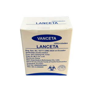 Lancetas Vancetas 28G Caja x 100