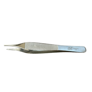 Pinza Adson Quirúrgica con Diente 12 CM Arain