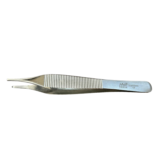 Pinza Adson Quirúrgica con Diente 12 CM Arain
