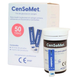 Tiras Reactivas Censomet Caja x 50