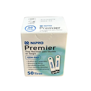 Tiras Reactivas Nipro Premier GDH-FAD