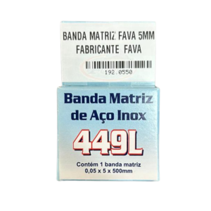 Banda Matriz Fava 0,05 x 5 x 500